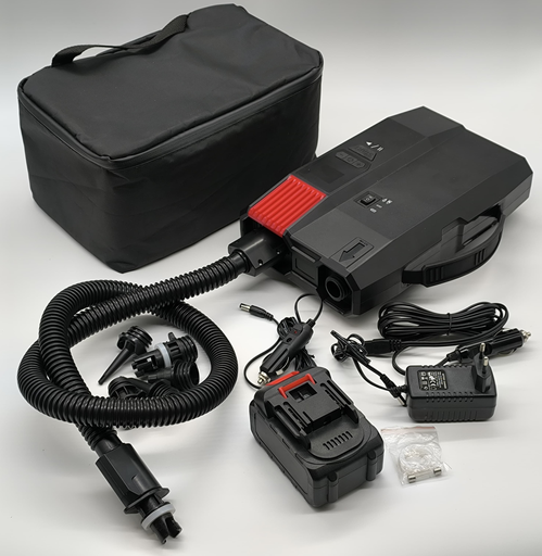 [ACCE-PUM-002] Pompa elettrica a batteria (gonfiaggio e sgonfiaggio) con 1 batteria